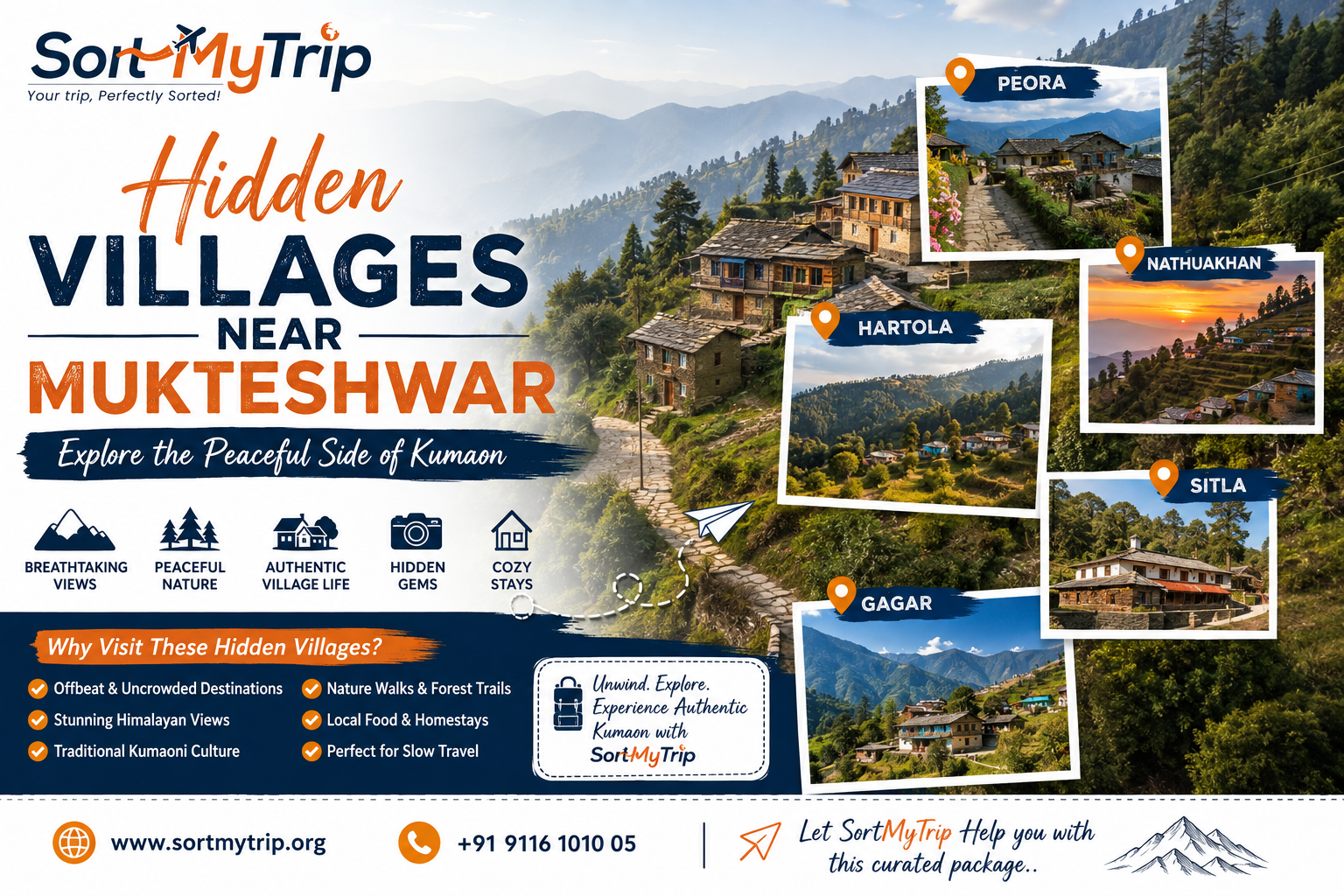 Hidden Villages Near Mukteshwar: Peaceful Offbeat Places to Explore